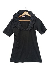 UMANI Carmen-Bluse Damen Bluse Gr. DE 38 schwarz Casual-Look
