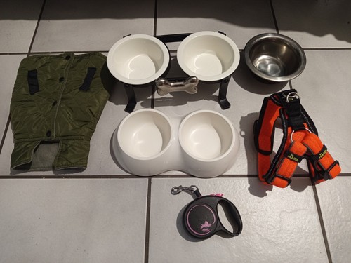 Hundezubehör set hundenapf - 2x,