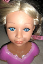 Schminkkopf  Super Model Frisierkopf Schmink-Friseurpuppe Zubehör Super Model