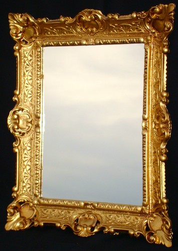 Wandspiegel gold antik stil - wandspiegel,