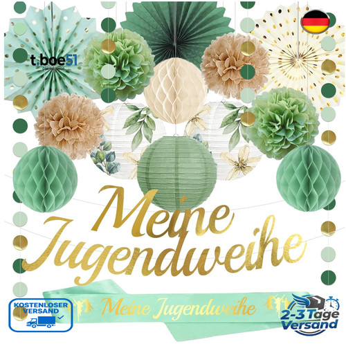 Jugendweihe deko junge - jugendweihe,