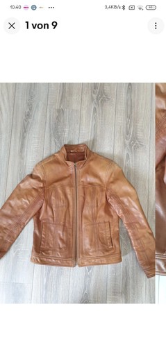Herren lederjacke braun - lederjacke,