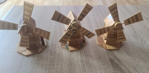 Holzwindmühlen ddr deko - deko, h