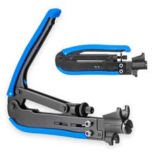 Kompressionszange Crimpzange für RG59 RG6 RG11 Zange Kompressionsstecker Crimper