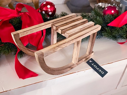 Süßer deko schlitten holz - süßer,