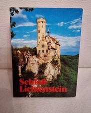 Leporello Postkarten Schloß LICHTENSTEIN Ansichtskarte Ak
