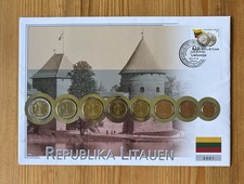 Numisbrief Litauen Münzen 1