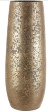 Bodenvase goldfarben H 55cm D