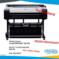 Canon imagePROGRAF TM-300 Plotter gebr. nur 16m² geplottet