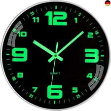 Leuchtend Wanduhr Ohne