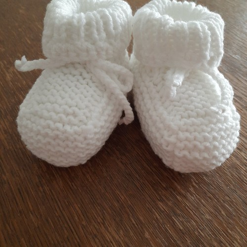 Babyschuhe handgestrickt - babyschuhe,,
