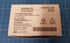 Fujinon df6ha 6mm - df6ha-1s, f1.2