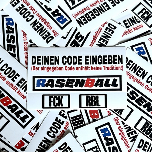 Anti aufkleber fußball - anti,