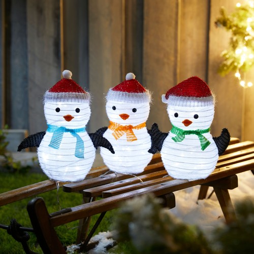 Led weihnachtsfiguren set 3 - led,