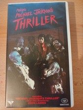 MICHAEL JACKSON'S THRILLER VHS