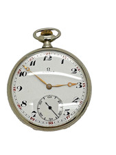 Vintage  Omega Taschenuhr  Ø 48mm 77 Gramm läuft - Top Werk 40.6 L Adjusted