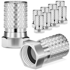 10x F Stecker 8,2 mm SAT