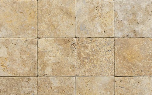 Travertin mosaikfliesen gold - travertin, "gold"