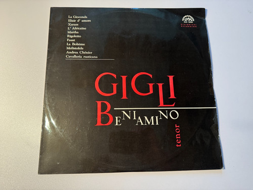 Beniamino gigli recital - beniamino, gigli,