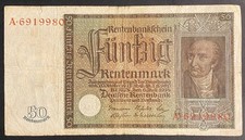 Rentenmark 1934 deu - 50,