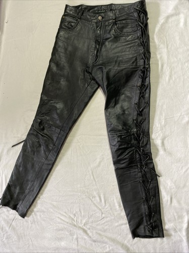 Lederhose schnürlederjeans - lederhose,