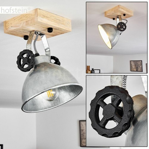 Flur strahler holz - , holz/zink