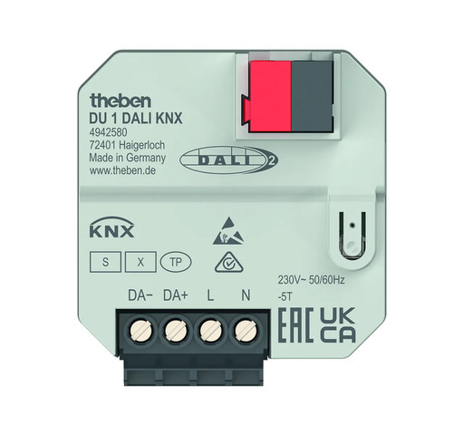 Dali knx aktor fach - dali, up