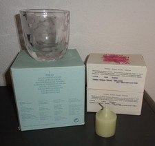 Partylite Votivkerzenhalter Sakura P9810 + 12 Votivkerzen Honigmelone V0652 NEU