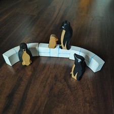 Kinderkram Eismauern Ostheimer Pinguine Winter Weihnachten