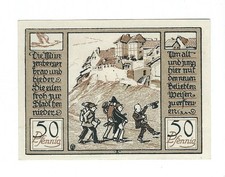 Notgeld - Quedlinburg - Musikantenserie zur 1000-Jahr-Feier -50 Pf-1922 - Bild 2