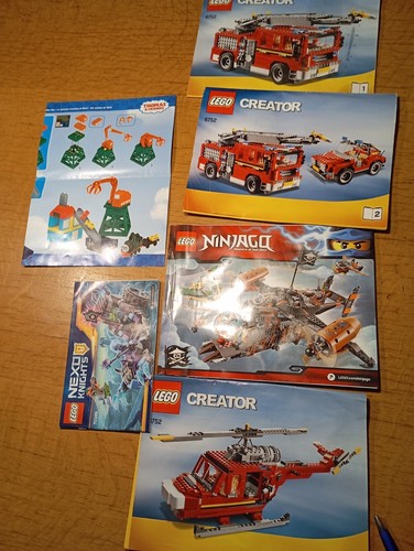 Lego bauanleitungen konvolut - bauanleitungen,