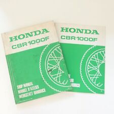 original Honda CBR 1000 F Werkstatthandbuch Reparaturanleitung Handbuch +1Zusatz