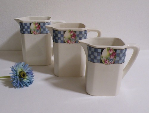 Milchkrug jugendstil kanne - 3x,