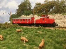 MU N-A00112 - Zahnradbahn Oberleitungsmast 5x - Spur N - NEU