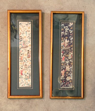 Seidenstickerei China 2 Bilder