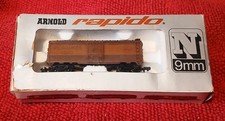 Arnold Rapido 411 M Milwaukee Güterwagen OVP sehr beschädigt