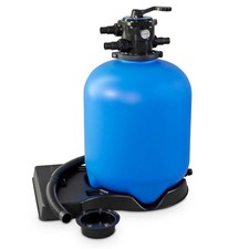 Sandfilteranlage mit 6-Wege top mount Ventil ohne Umwälzpumpe  Schwimmbad Filter
