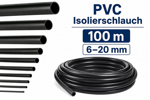 100 pvc isolierschlauch - m,