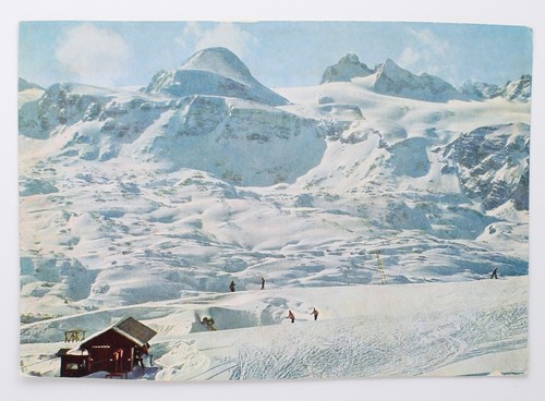 Postkarte skigebiet - postkarte,