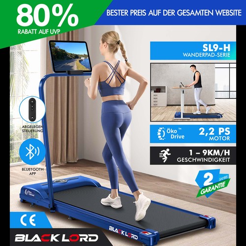 Black lord laufband elektrisch - black,