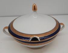 Ragout Terrine Schüssel Hutschenreuther Drache Modell - Exklusiv Echt Kobalt