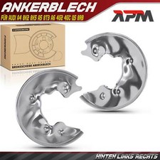 2x Ankerblech Bremsscheibe