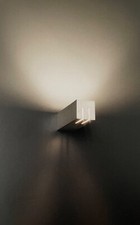 CASABLANCA  WANDLEUCHTE WANDLAMPE PIPE ALU-MATT MIT LICHT EFFEKT