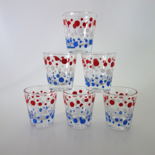 Schnapsgläser polka dots - polka,