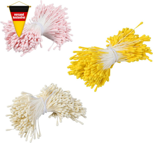 1200 stück bastelblumen - 1200,