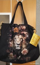 Shopper groß,Löwe/Giraffe