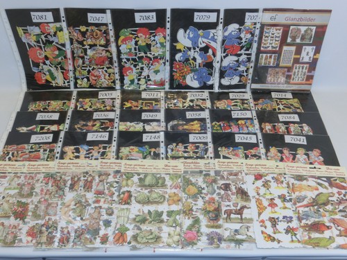 Original glanzbilder bogen - original,