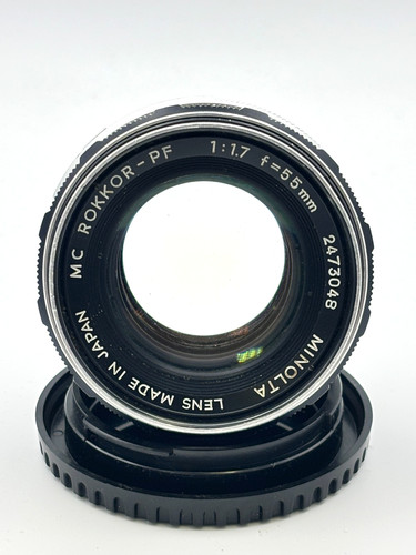 Minolta rokkor 55mm 1 - rokkor, f/1.7
