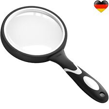 Große Lupe - Leselupe - 10 Fach Vergrößerung - Handlupe - Vergrößerungsglas