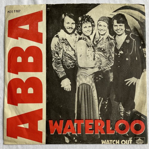 Abba waterloo rare original - abba,